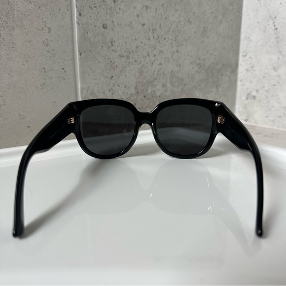 Gucci Black 55mm Square Sunglasses main image 7